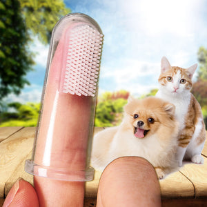 New Hot Selling Super Soft Pet Finger Toothbrush